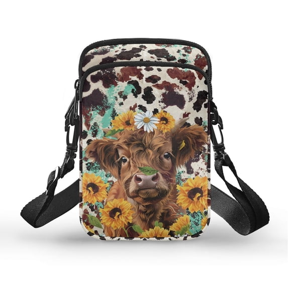 HELLHERO Panda Moon Nest Crossbody Bag, Polyester 2 Layers for Adults
