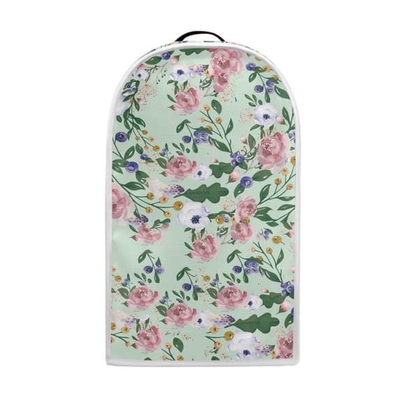 HELLHERO Pastel Floral Vine Multifunctional Mixer Cover Oil Proof Coffee Machine Dust Cover for Kitchen Home