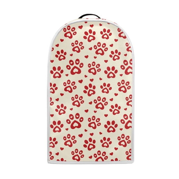 HELLHERO Paw Print Pattern 1Pcs Blender Covers Polyester Spill-Proof for Household Users