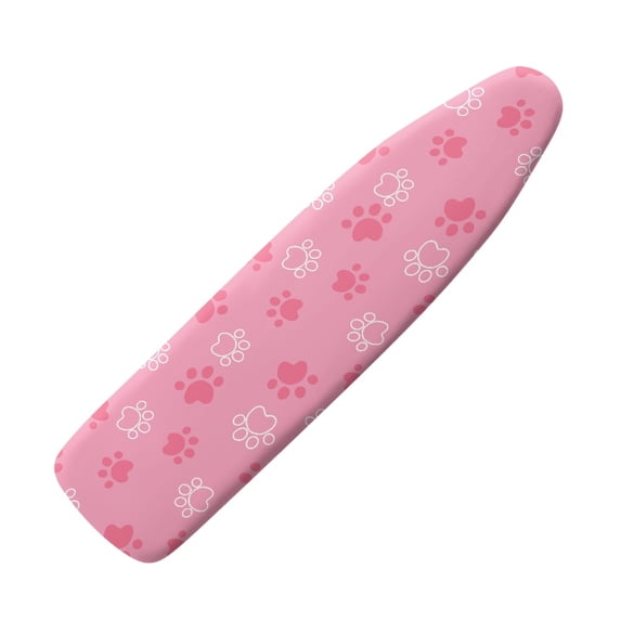 HELLHERO Paw Prints Ironing Board Cover Easy to Install Replacement Polyester Fiber Fabric for Home