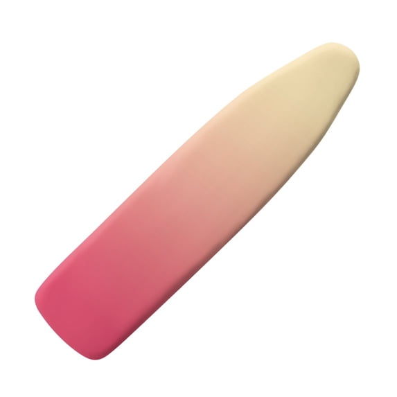 HELLHERO Peach Gradient Pattern Iron Dust Cover with Hook and Loop Ironing Board Cover Polyester Fiber Fabric