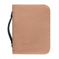 thumbnail image 1 of HELLHERO Pebbled PU Leather Bible Bag with Large Capacity, Portable Bible Cover for Church and Christian Prayer Bible Study, 1 of 12