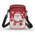 thumbnail image 1 of HELLHERO Piano Snowman Crossbody Bags Lightweight Men, Women for Daily Commute or Casual Outings 4.33x1.97x7.09, 1 of 7