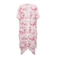 thumbnail image 1 of HELLHERO Pink Butterflies Bathing Suit Cover Up Lightweight High Quality Fabrics Flowy Swim Coverup, 1 of 6
