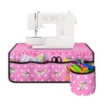 thumbnail image 1 of HELLHERO Pink Hummingbird Mat Sewing Machine Mat Organizer Travelling Storage Sewing Machine Mats for Friend Family Present, Christmas, 1 of 5