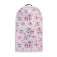 thumbnail image 1 of HELLHERO Pink and Purple Roses Kitchen Accessories Easy to Install Keep Clean for Kitchen Counter, 1 of 6