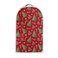 thumbnail image 1 of HELLHERO Poinsettia Christmas Tree Pattern Dust Cover with Univesal Hand Strap Polyester, 1 of 6