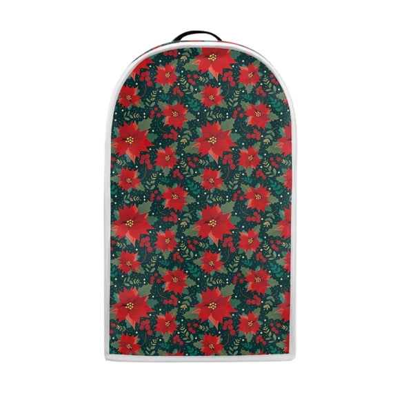 HELLHERO Poinsettia Pattern Multifunctional Mixer Blender Cover with Dust prevent Polyester Kitchen Accessories