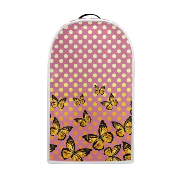 HELLHERO Polka Dots Butterfly Pattern Protective Case for Kitchen Use Foldable Proof Stain Kitchen Blender Dust Cover