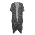 thumbnail image 1 of HELLHERO Polyester Bathing Suit Cover Up for Beach Quick Dry Free Size Bikini Coverups Spider Web, 1 of 6