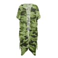 thumbnail image 1 of HELLHERO Polyester Bathing Suit Cover Up for Beach Quick Dry Free Size Long Kimono Swimsuit Cover Up Camouflage, 1 of 5