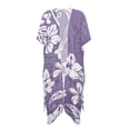 thumbnail image 1 of HELLHERO Polyester Beach Cover Ups for Women for Vacation Lightweight Long Hibiscus, 1 of 6