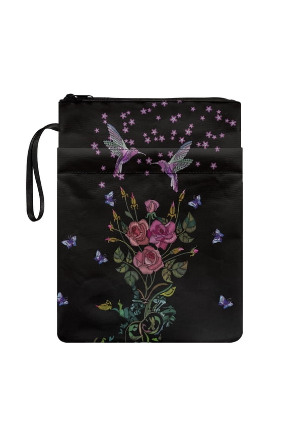 Polyester Bible Cover Vintage Zipper Pouch Book Club Gifts Church Book Lovers Gifts