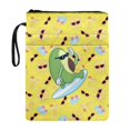 thumbnail image 1 of HELLHERO Polyester Book Cover Sleeve Book Lovers Gifts Avocado Surf Ride Book Sleeve Protector Pouch Book Club Gifts Travel Gift, 1 of 8