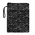 thumbnail image 1 of HELLHERO Polyester Book Cover for Readers Book Lovers Gift for Journal Decorative Design, 11.4 Inch X 8.66 Inch Coffee, 1 of 7