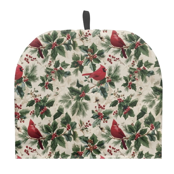 HELLHERO Polyester Canvas Lightweight Tea Cosy Cardinal Christmas Fruit Portable Keep Warm for Women