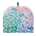 thumbnail image 1 of HELLHERO Polyester Canvas Teapot Protective Mermaid Scale Pearl Pattern Portable Warming & Insulating for Friend Mermaid Scale Pearl Pattern, 1 of 8