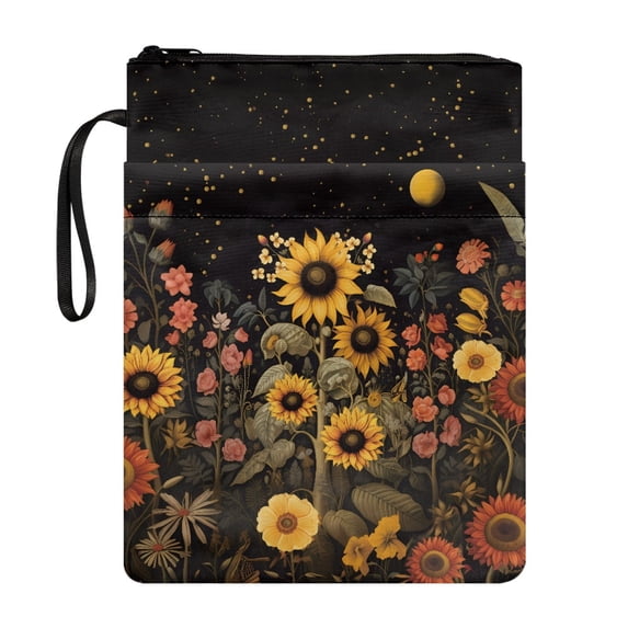 HELLHERO Polyester Fabric Book Cover for Readers Book Lovers Gifts for Paperbacks Lightweight