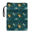 thumbnail image 1 of HELLHERO Polyester Fabric Tote Bags for Teachers Reusable with Decorative Design Carrying Book Case Book Cover Carrying Case for Textbooks Hedgehog Forest, 1 of 8