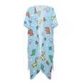 thumbnail image 1 of HELLHERO Polyester Long Kimono Swimsuit Cover Up for Beach Premium Lightweight Dinosaur and Giraffe Pattern, 1 of 6
