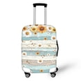 thumbnail image 1 of HELLHERO Polyester Luggage Cover for Travel Elastic Anti Pollution Travel Baggage Cover Anti Fading Suitcase Cover, Sunflower and Music Note, 1 of 7