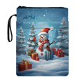 thumbnail image 1 of HELLHERO Polyester Notebook Wraps Gift Christmas Snowman Gifts Book Covers Classic Paperbacks Student Gift Bag, 1 of 8