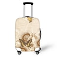thumbnail image 1 of HELLHERO Polyester Spandex Luggage Cover for Travel Anti Dust Protective Anti Scuff, Sunflower and Butterfly Print, 1 of 5
