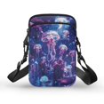 thumbnail image 1 of HELLHERO Polyester Women Crossbody Bag Leakproof Underarm Shoulder Bag for Outdoor Travel Daily Use(Galaxy Butterfly with Florals), 1 of 7