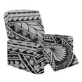 thumbnail image 1 of HELLHERO Polynesian Pattern Recliner Chair Covers Slipcovers Anti-Dust Skin Friendly Cover for Recliner Chair with Foot Rest, Easy to Install, 1 of 8