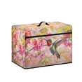 thumbnail image 1 of HELLHERO Portable Sewing Machine Cover with Top Handle and Side Essentials Pockets Stylish Lightweight, Hummingbird Flowers, 1 of 8