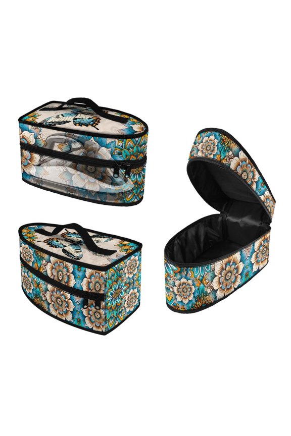 Portable Steamer Case Butterfly Zipper Portable Travel Iron Organizer Traveling Outing, Bag Only
