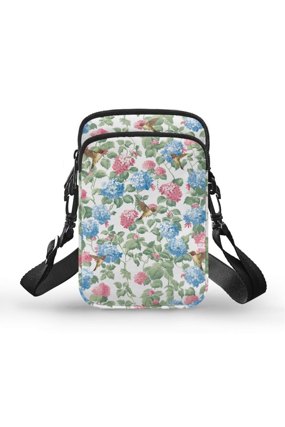 Present with Shoulder Strap Women Shoulder Bag Vintage for Outdoor Travel Daily Use, Cats Ice Cream