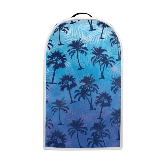 HELLHERO Proof Stain Kitchen Blender Dust Cover with Univesal Handle 15.94"H x 9.45"L x 7.28"W, Coconut Tree Pattern