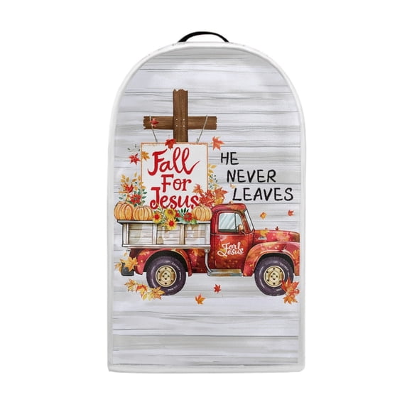 HELLHERO Proof Stain Polyester Mixer Cover with Lightweight for Home Kitchen Indoor, Autumn Pumpkin Design