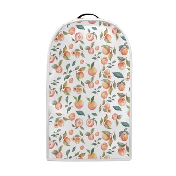 HELLHERO Protective 15.94"H x 9.45"L x 7.28"W Blender Covers Proof Stain Hand Strap Kitchen Accessories for Kitchen, Peach Tree Print