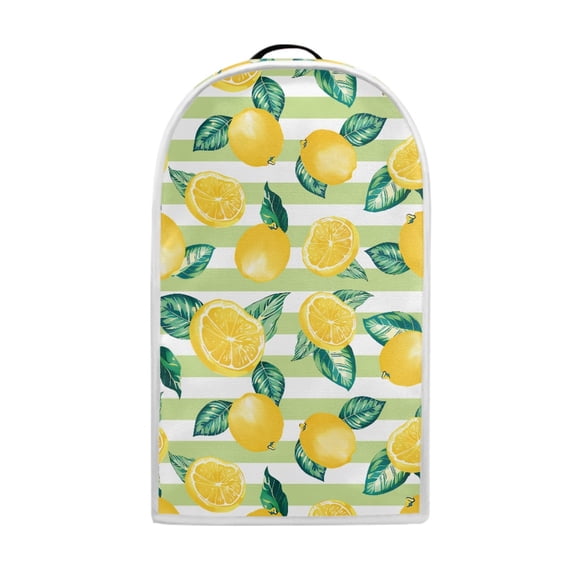 HELLHERO Protective 15.94"H x 9.45"L x 7.28"W Mixer Blender Cover Hand Strap Polyester Coffee Machine Dust Cover, Lemon Pattern