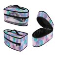 thumbnail image 1 of HELLHERO Protective Case Ironing Machine Storage Bag Mermaid Scale Art Handle Lightweight Lightweight Travel Iron Organizer, Case Only, 1 of 6