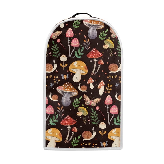 HELLHERO Protective Case Mushroom and Butterfly Pattern 1pc Top Handle Reusable for Household