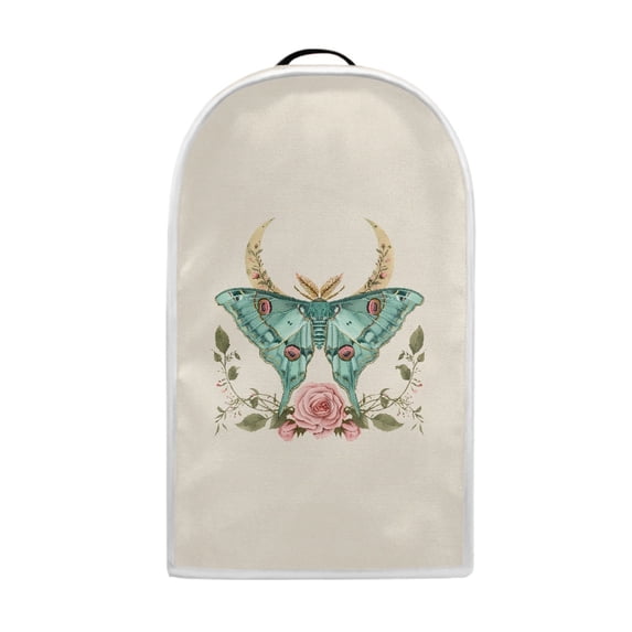 HELLHERO Protective Case with Stylish Thickened Mixer Cover for Kitchen, Moth and Rose