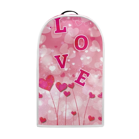 HELLHERO Protects Against Scratches Polyester Kitchen Blender Dust Cover Stylish Dust Cover for Home Kitchen Indoor, Love