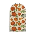 thumbnail image 1 of HELLHERO Pumpkin Coffee Machine Dust Cover Polyester for Kitchen Counter Friends, 1 of 6