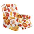 thumbnail image 1 of HELLHERO Pumpkin Maple Leaf Pumpkin Maple Leaf Print Lazyboy Recliner Chair Covers for Reclining Chair Thanksgiving Home Decor, Easy to Install, 1 of 8