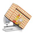 thumbnail image 1 of HELLHERO Pumpkin Patch Gnome Sewing Machine Protector Cover with Zipper Pockets Storage Pocket 17.7x8.6x12.5 Inch Easy to Clean, 1 of 8