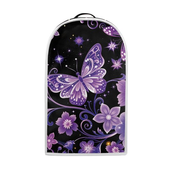 HELLHERO Purple Butterfly and Floral Pattern Multifunctional Mixer Blender Cover with Not Easy to Fade Stylish Coffee Maker Protection Kitchen