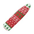 thumbnail image 1 of HELLHERO Quick Install Elastic Edge Iron Cover Protector Iron Board Covers Non-Fading Easy Cleaning Home Hook and Loop Fastener Straps 15x54, Snowflakes Christmas Tree, 1 of 5