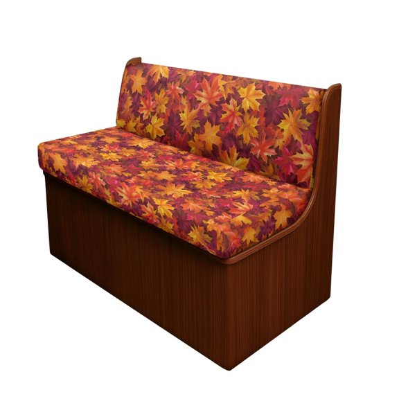 HELLHERO RV Dinette Cushion Covers, Compatible with Camper Home, Camper Cushion Covers for RV Dining Table Sofa Washable, Maple Leaf