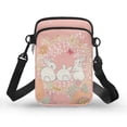 thumbnail image 1 of HELLHERO Rabbit 2 Zippers Crossbody Bag 4.33x1.97x7.09 for Unisex Polyester, 1 of 7