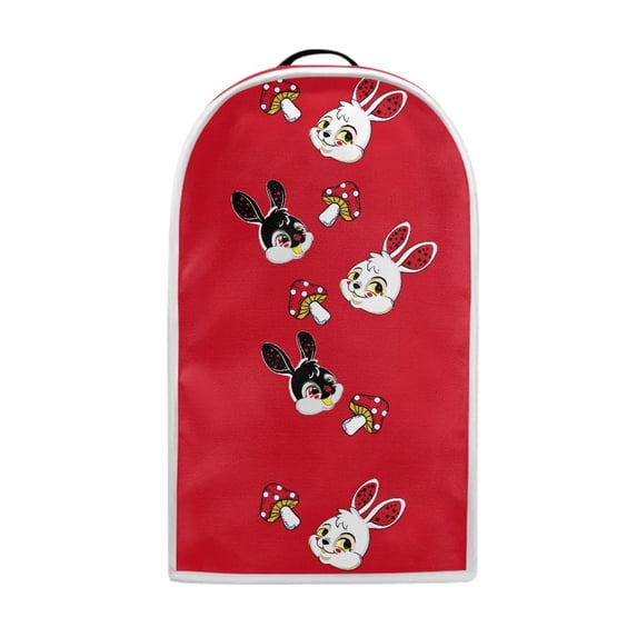 HELLHERO Rabbit Pattern Top Handle Polyester Kitchen Blender Dust Cover with Durable for Kitchen Home