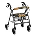 thumbnail image 1 of HELLHERO Rabbit Seat & Backrest Cover Set Walker Seat Cushion Cover and Flowers for Seniors Machine Washable Easy to Install for Cover Only, 1 of 7
