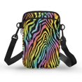 thumbnail image 1 of HELLHERO Rabbit and Flowers Double Deck Shoulder Bag Adjustable Shoulder Strap for Outdoor Holiday Travel, 1 of 7